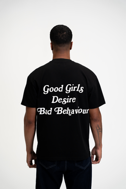 'Good Girls’ T-shirt black/white