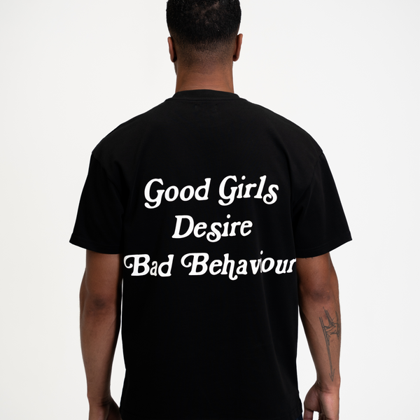 Good Girls' T-shirt black/white – Bad Behaviour